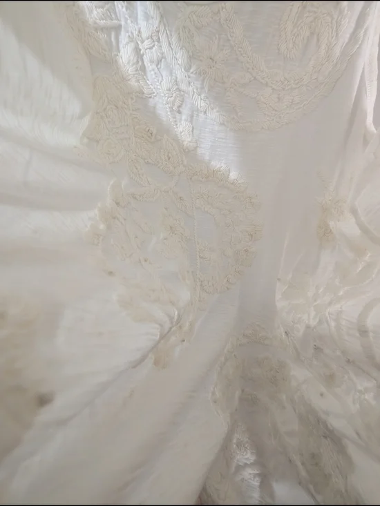 Lucky Brand White Embroidered Scoop Neck Tank - Picture 4 of 4